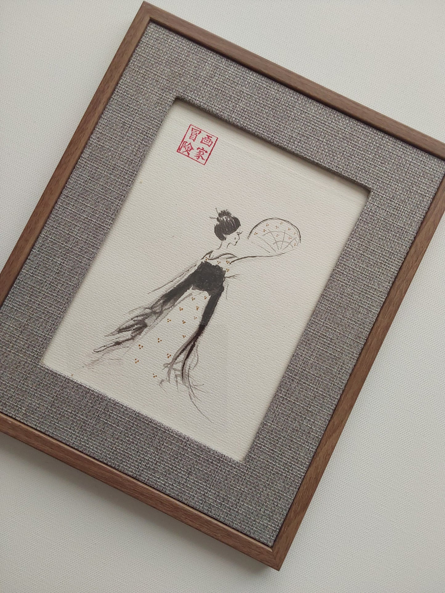 Enraptured - Ink Painting