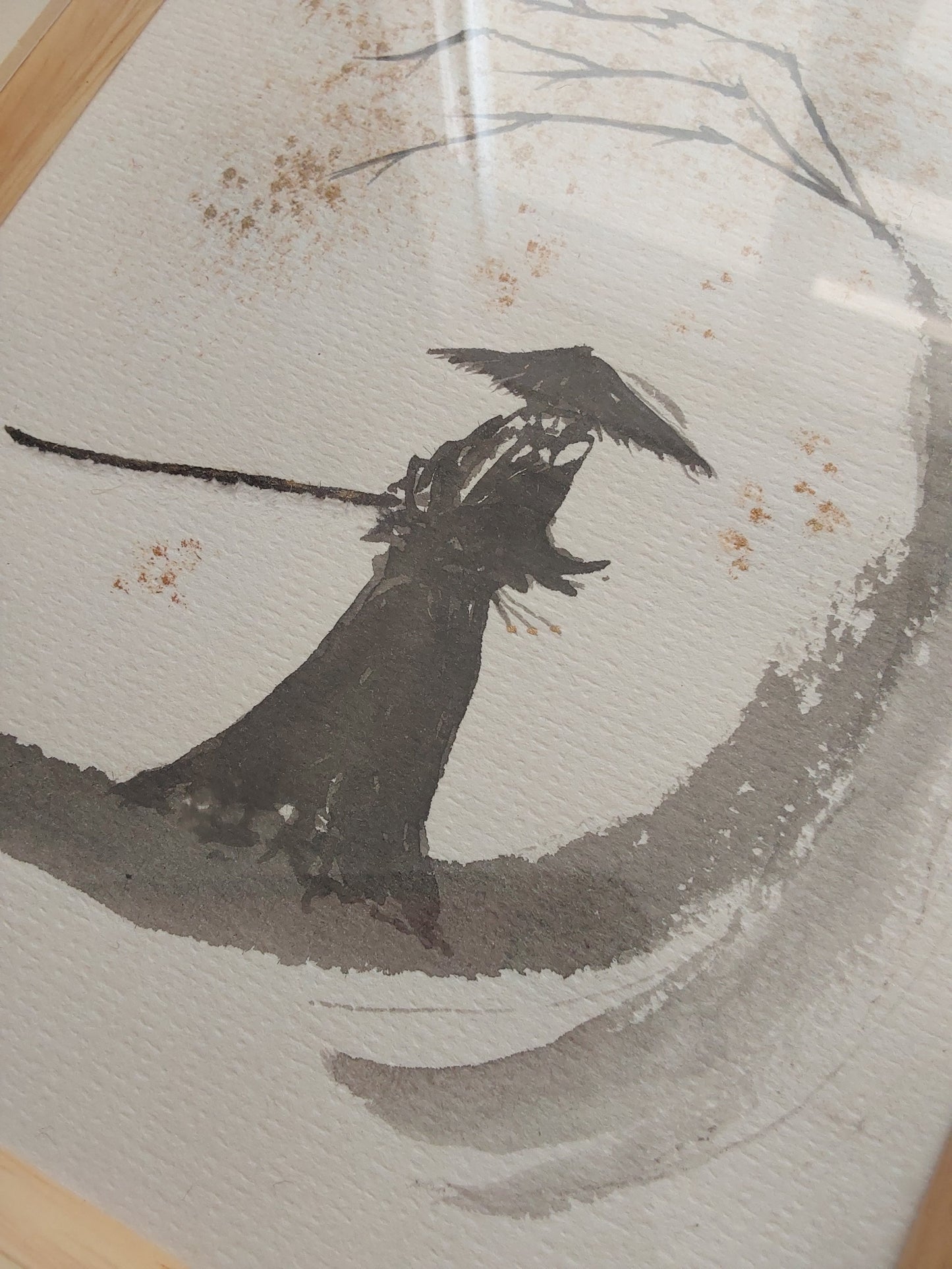Against all odds - Ink Painting