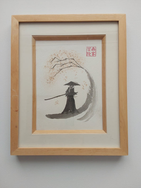 Against all odds - Ink Painting