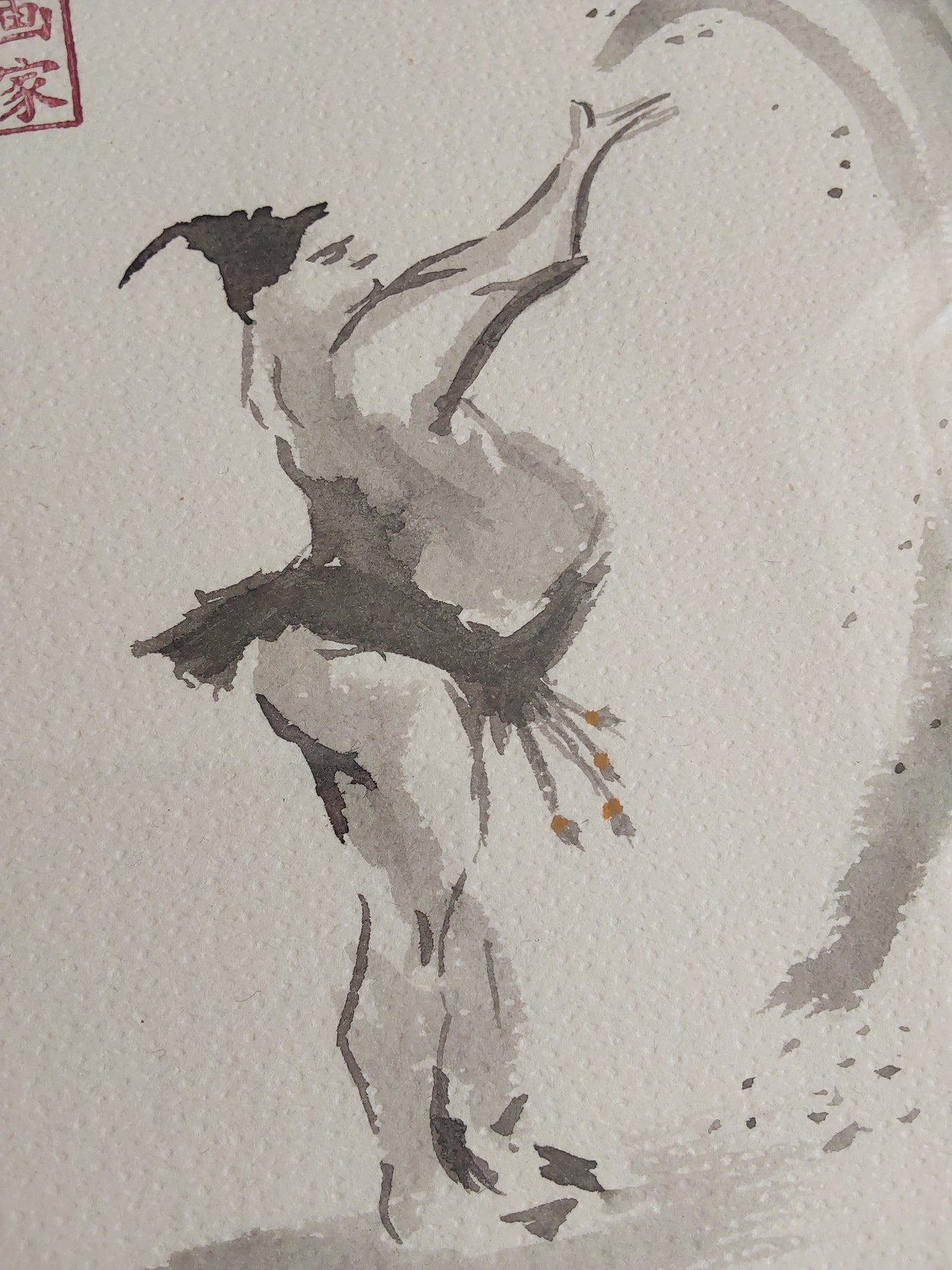 Fortune's Favour - Ink Painting
